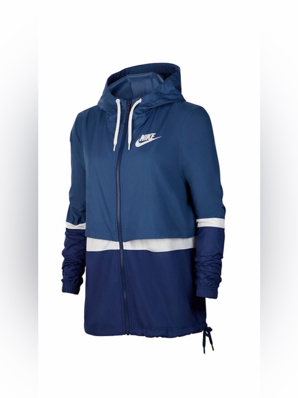 Nike NWT Woven Windbreaker Lined Full-Zip Jacket Medium